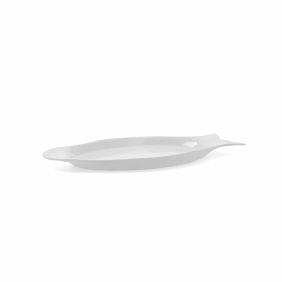 Serveerschaal Quid Gastro Keramisch Wit (32.5 x 15,5 x 2,5 cm) (Pack 6x) 4