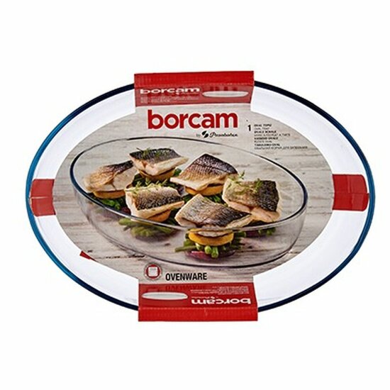 Serveerschaal Borcam Ovaalvormig 3,3 L (6 Stuks) 2