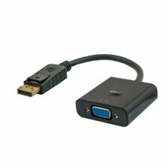 Adapter DisplayPort naar VGA Savio CL-90 Zwart 20 cm 1