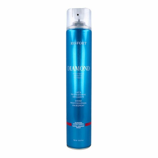 Extra Vasthoudende Haarspray Diamond Risfort Diamond Laca/Spray (750 ml) 1