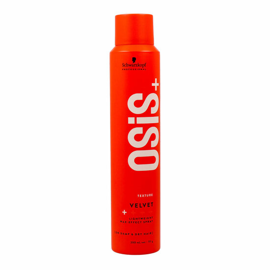 Flexibele Vasthoudende Haarspray Schwarzkopf Osis+ Velvet 200 ml 1