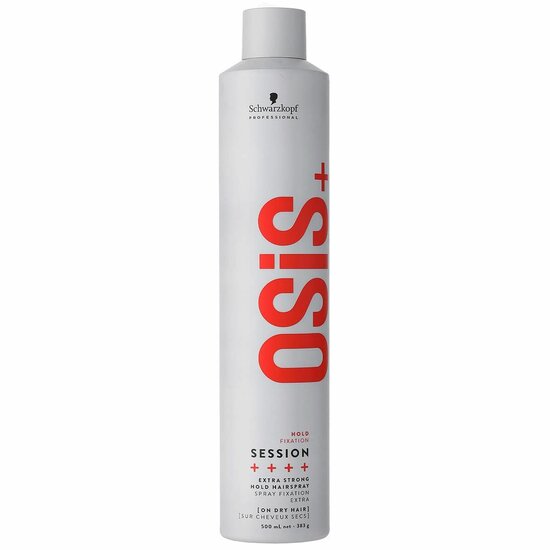 Extra Vasthoudende Haarspray Schwarzkopf Osis Session Extra Strong 500 ml 1