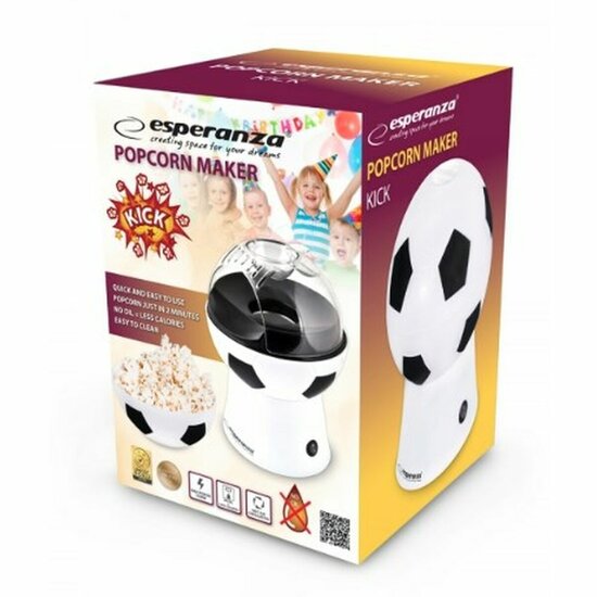 Popcorn maker Esperanza EKP007 Wit Zwart 4