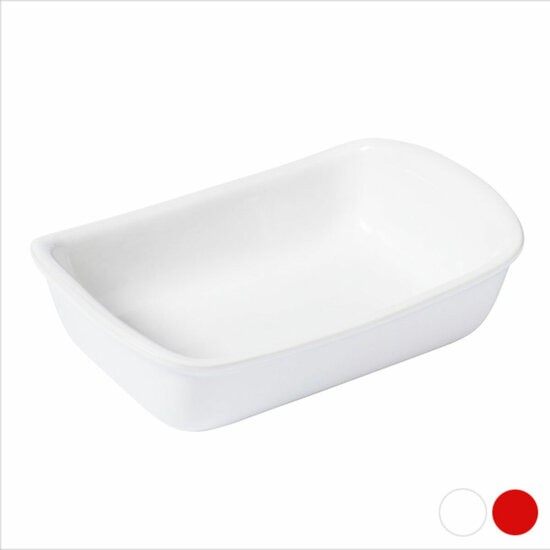 Ovenschaal Pyrex Supreme Wit Keramisch (22 x 15 cm) 1