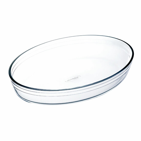 Ovenschaal &Ocirc; Cuisine Ocuisine Vidrio Transparant Glas Ovaalvormig 35 x 25 x 7 cm (6 Stuks) 2