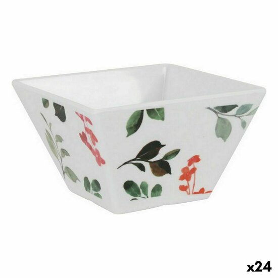 Aperitiefschaaltje La Mediterr&aacute;nea Petunia Melamine Helderheid 10 x 10 x 6 cm (24 Stuks) 1