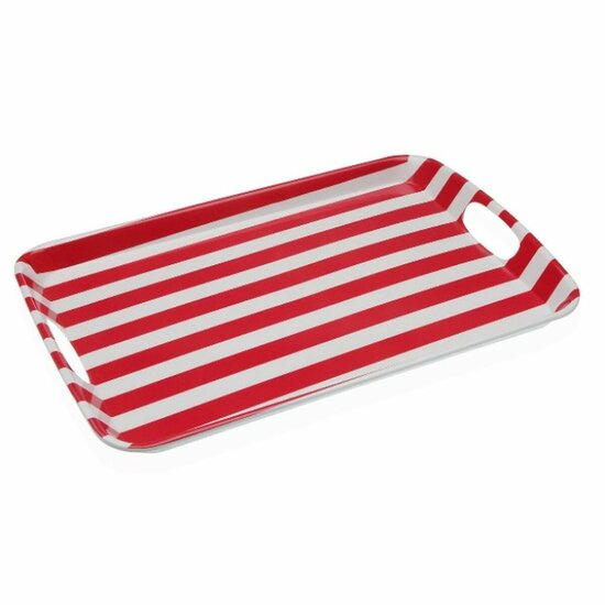 Dienblad Versa Rood Melamine 31 x 3 x 46,2 cm 2