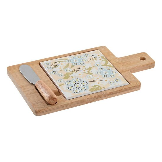 Snackdienblad DKD Home Decor 21,5 x 11,8 x 1,5 cm Keramiek 1