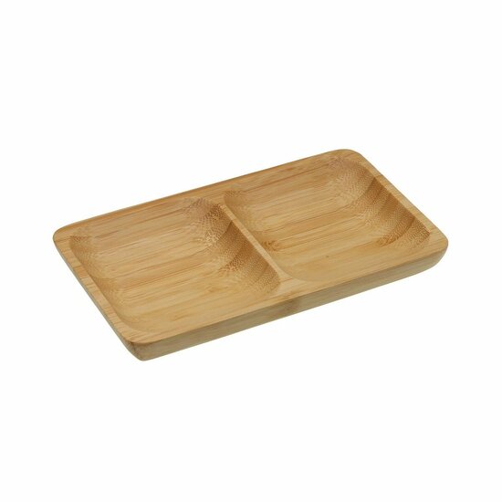 Snackdienblad Versa Bamboe 10 x 2 x 17,5 cm 1