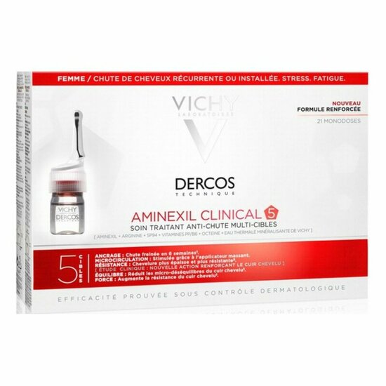 Anti-haaruitval Kuur Dercos Vichy 12585750 (21 x 6 ml) 1