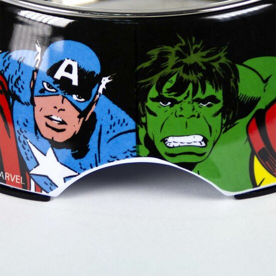 Voerbak voor honden Marvel Melamine 180 ml Rood Metaal 6