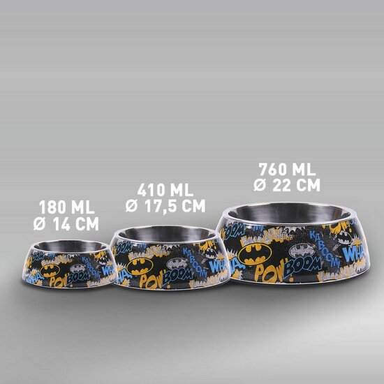 Voerbak voor honden Batman Melamine 410 ml Metaal Multicolour 4