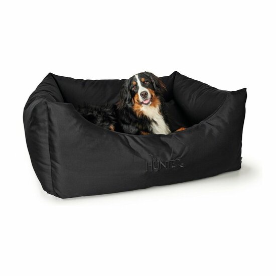 Bank voor honden Hunter Gent Zwart Polyester black (60 x 45 cm) 3