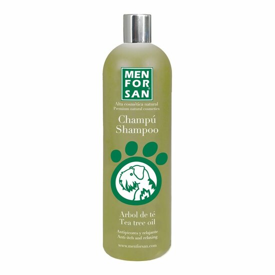 Hondenshampoo Menforsan Karamel 1 L Hond Tea tree 1