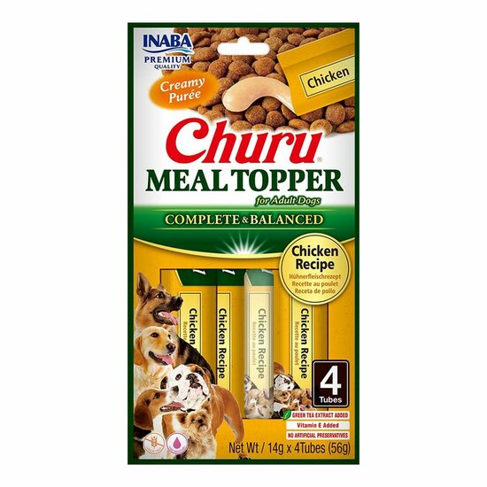 Hondensnoepjes Inaba Churu Meal Topper Chicken Kip 1