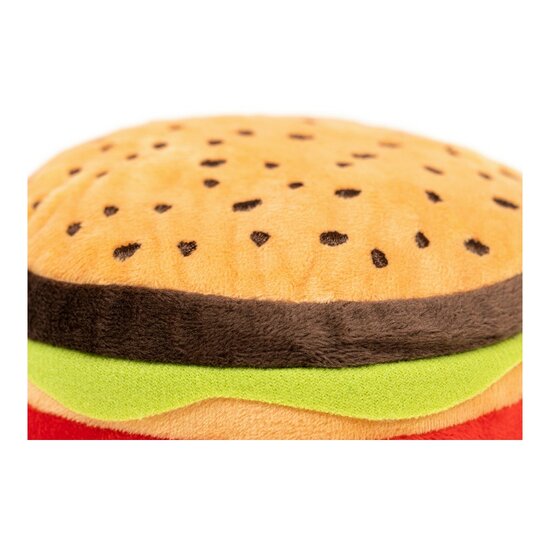 Hondenspeelgoed Gloria Hamburdog 14 x 6 cm Hamburgers 7