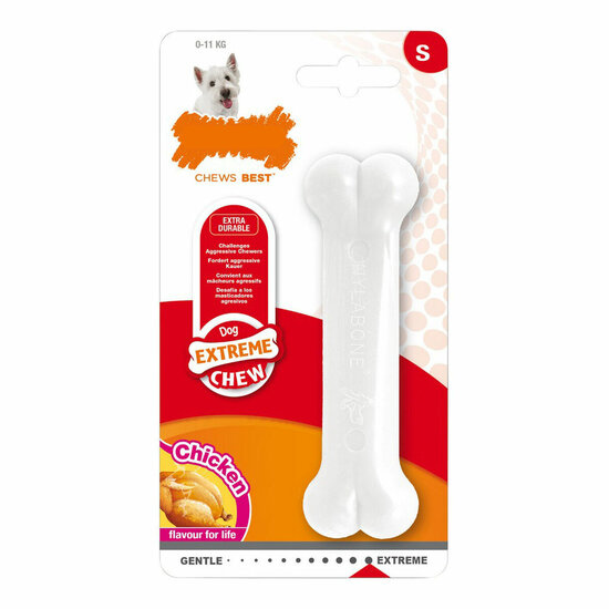 Kauwspeelgoed voor honden Nylabone Extreme Chew Kip Nylon Maat XS 1