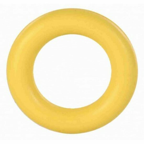 Hondenspeelgoed Trixie Ring Geel Rubber Natuurlijk rubber 1