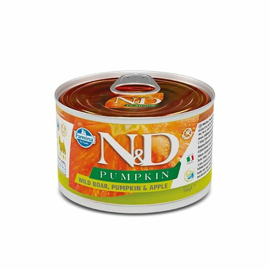 Natvoer Farmina   Appel Pompoen Wild zwijn 140 g 1