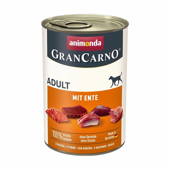 Natvoer Animonda  GranCarno Adult Eend Varken 400 g 1