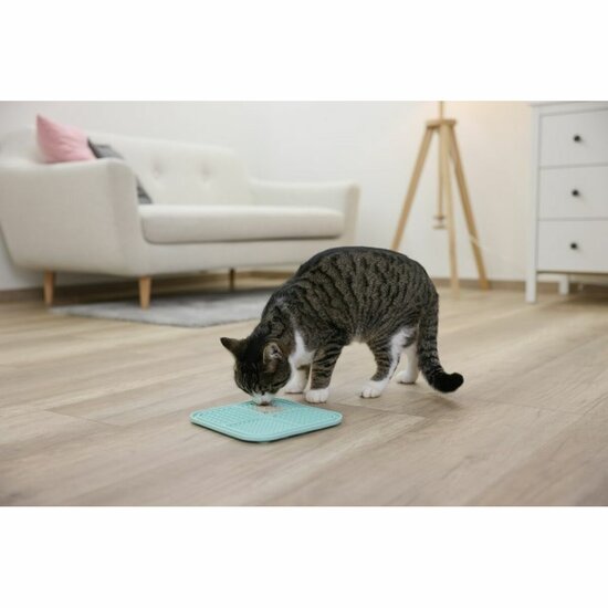 Voerbak voor katten Kerbl                                 Turkoois Plastic 20 x 20 cm 7