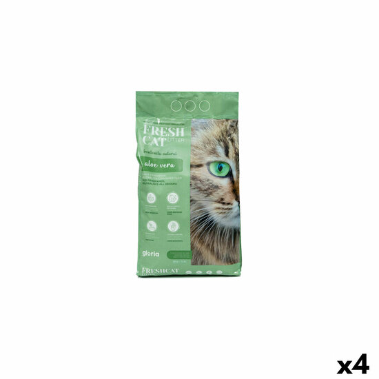 Kattenbakvulling Gloria Premium Alo&euml; Vera 5 kg 4 Stuks 1