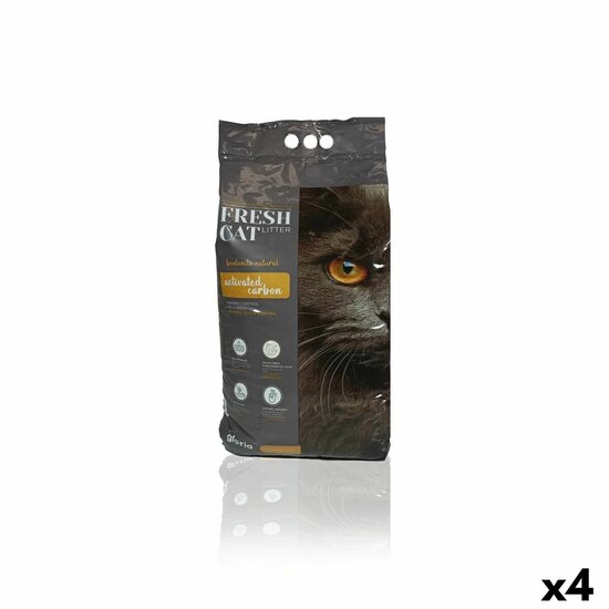 Kattenbakvulling Gloria Premium Actieve kool 5 kg 4 Stuks 1