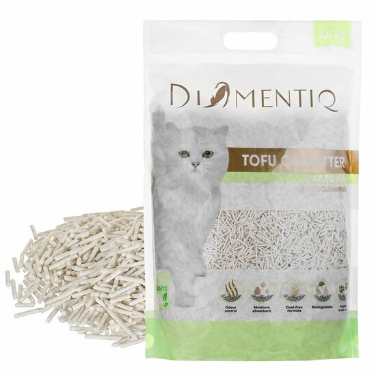 Kattenbakvulling Diamentiq Tofu 2,5 kg 2