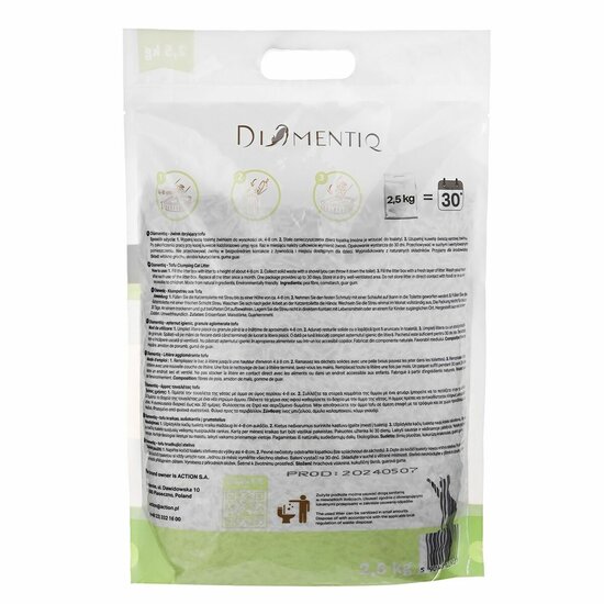 Kattenbakvulling Diamentiq Tofu 2,5 kg 5