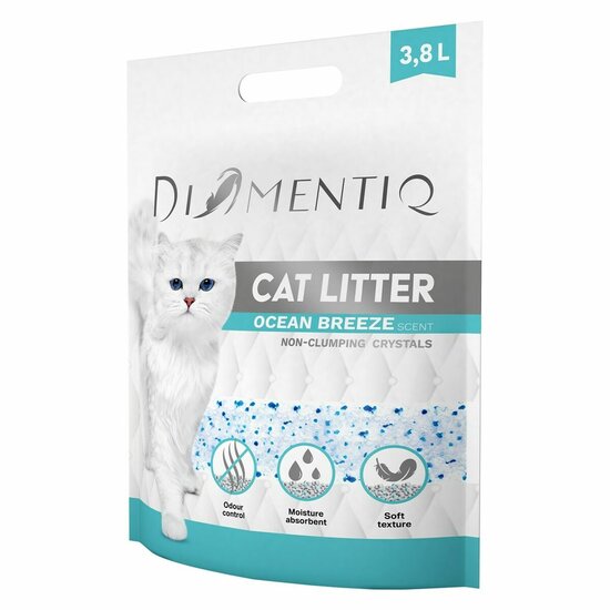 Kattenbakvulling Diamentiq Ocean Breeze 3,8 L 3