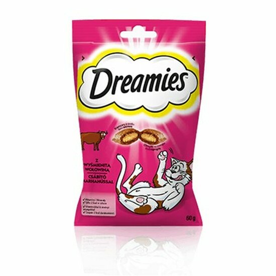 Kattensnoepjes Dreamies 60 g Kalfsvlees 1