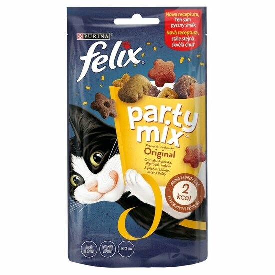 Kattensnoepjes Purina Party Mix Original 60 L 60 g 1