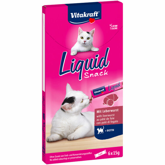 Kattensnoepjes Vitakraft Liquid Kip 1