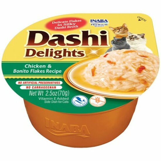 Kattensnoepjes Inaba Dashi Delights Kip 70 g 1