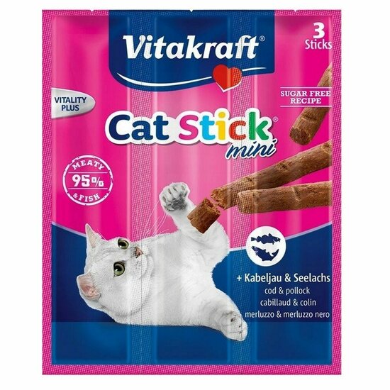 Kattensnoepjes Vitakraft CatStick Classic Vis 1