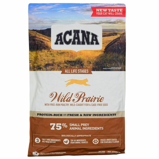 Kattenvoer Acana Cat TF Regionals Wild Prairie Kip Pauw 4,5 Kg 1