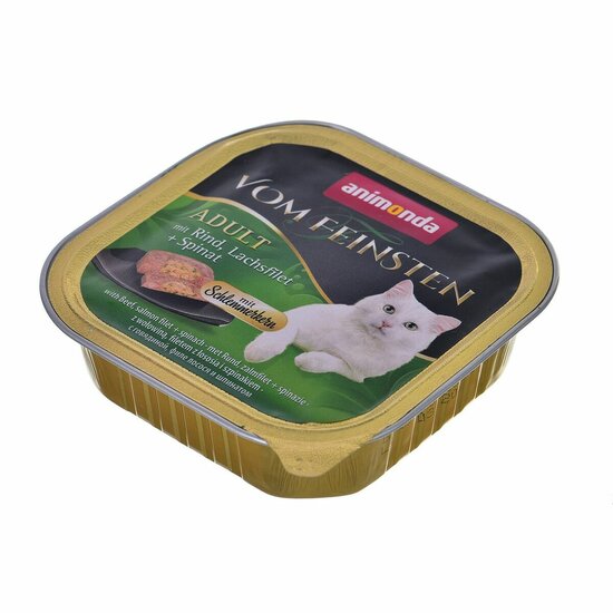 Kattenvoer Animonda Vom Feinsten Zalm Kalfsvlees Spinazie 100 g 100 L 2