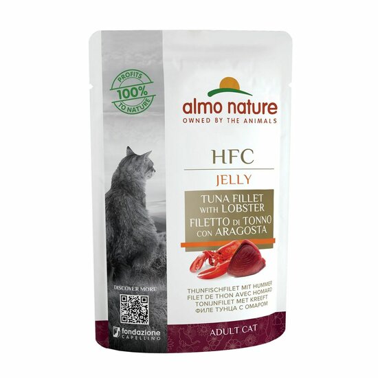 Kattenvoer Almo Nature HFC Jelly Tonijn Vis 55 g 1