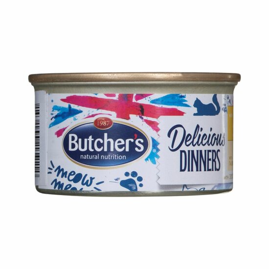 Kattenvoer Butcher&amp;apos;s Delicious Dinners Kip Pauw 85 g 1