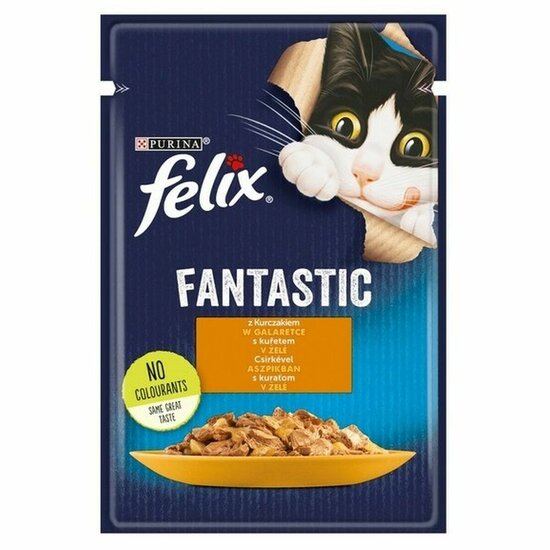 Kattenvoer Purina Fantastic Kip 85 g 1