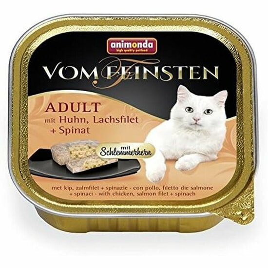 Kattenvoer Animonda Vom Feinsten 83261 Kip Zalm Vis Spinazie 100 g 1