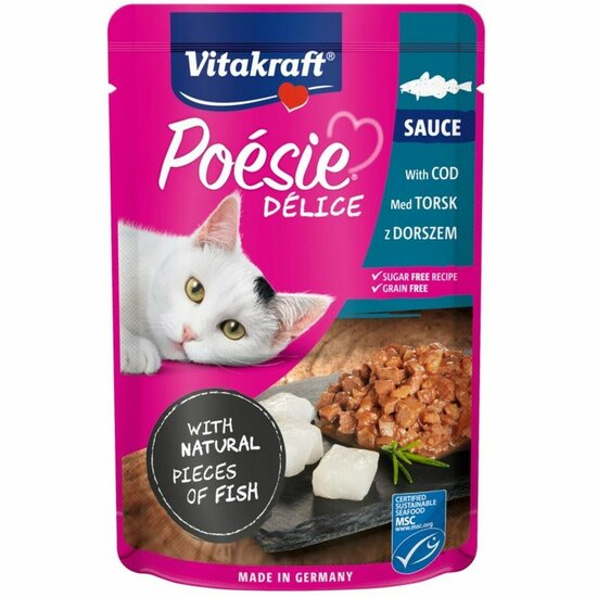 Kattenvoer Vitakraft Poesie Delice Vis 85 g 1