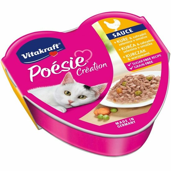 Kattenvoer Vitakraft POESIE CREATION SOS Kip 85 g 1