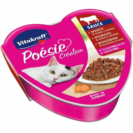 Kattenvoer Vitakraft POESIE CREATION SOS Rundvlees 85 g 1