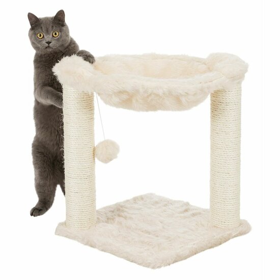 Krabpaal voor katten Trixie Baza Cr&egrave;me Hout Sisal 50 cm 3