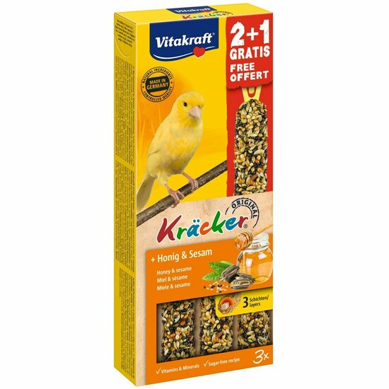 Vogelvoer Vitakraft Kracker Honey and sesame 1