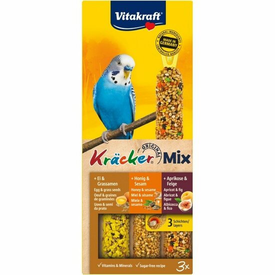 Vogelvoer Vitakraft Kracker Mix Egg apricot honey 1