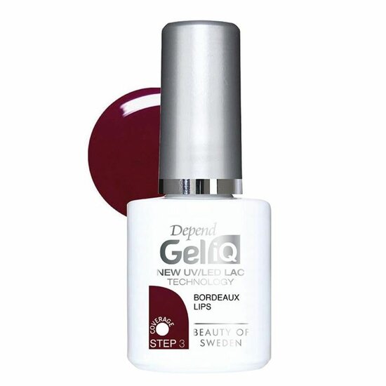 Nagellak Beter Depend Gel iQ Bordeaux lips 5 ml 2