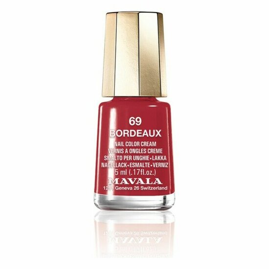 Nagellak Nail Color Cream Mavala 69-bordeaux (5 ml) 1