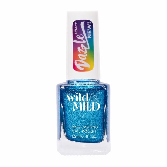 Nagellak Wild &amp; Mild Dazzle Effect Sapphire Eyes 12 ml 1